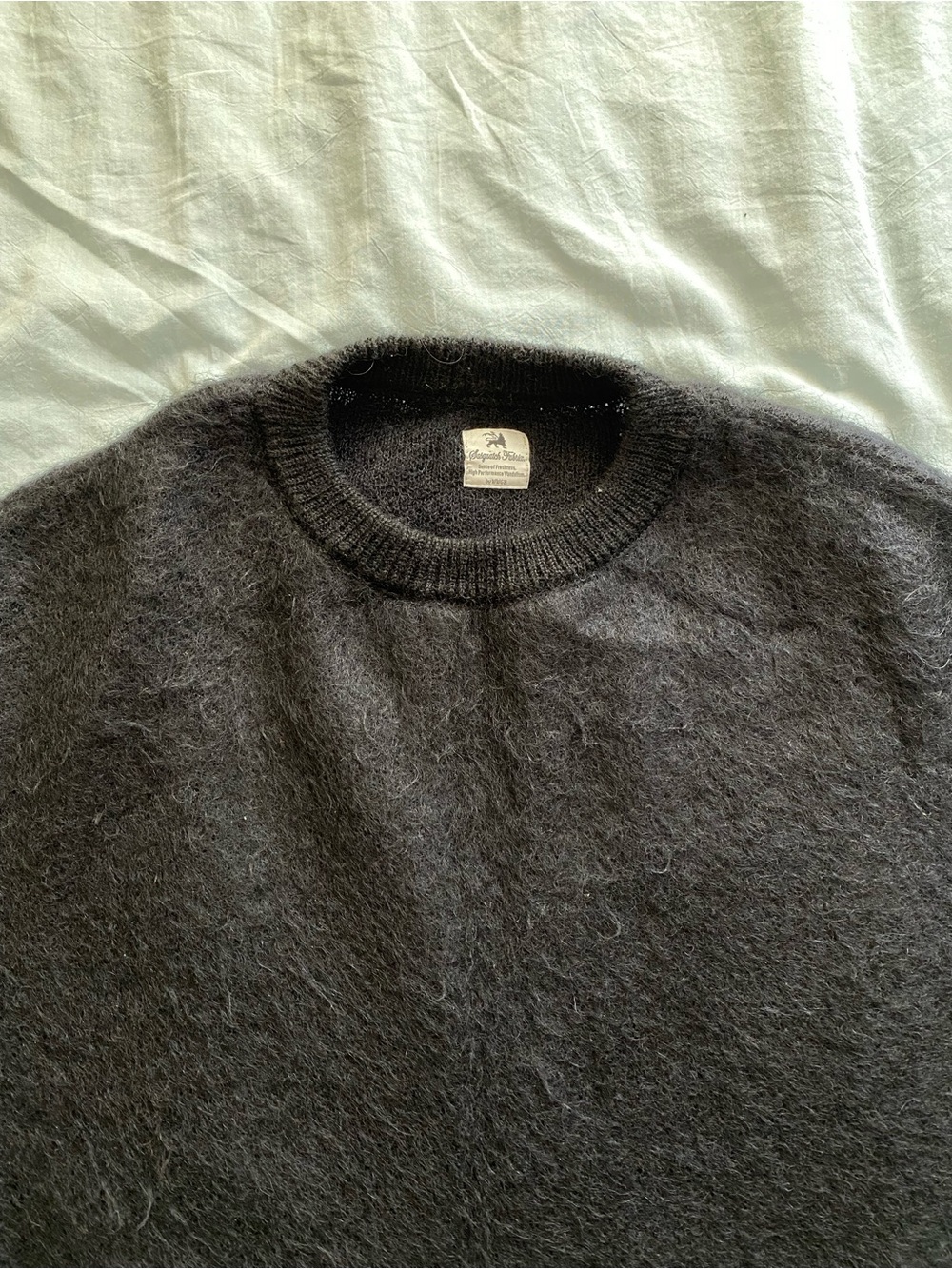 Sasquatchfabrix Kid Mohair-Blend Sweater Made in Japan